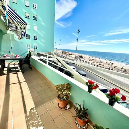 Gatu Premium Isabel Terraza,parking,1ºlinea Playa,wifi,vista Al Mar Apartment *