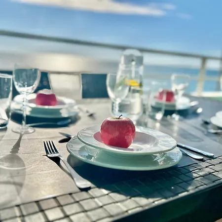 Gatu Premium Isabel Terraza,parking,1ºlinea Playa,wifi,vista Al Mar Кадис