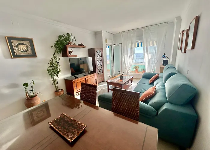 Gatu Premium Isabel Terraza,parking,1ºlinea Playa,wifi,vista Al Mar Apartment *