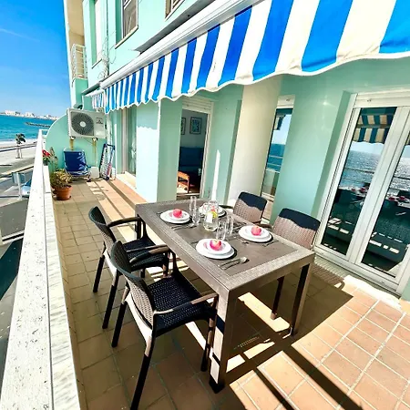 Apartmán Gatu Premium Isabel Terraza,parking,1ºlinea Playa,wifi,vista Al Mar *