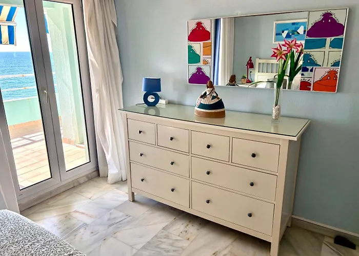 Gatu Premium Isabel Terraza,parking,1ºlinea Playa,wifi,vista Al Mar Apartamento