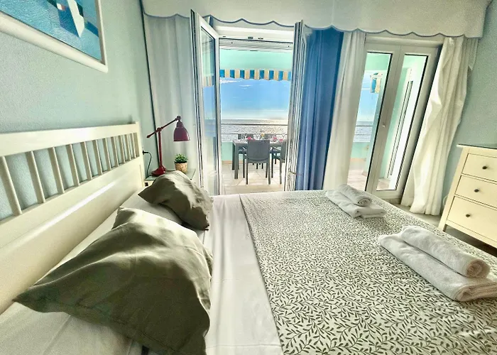 Gatu Premium Isabel Terraza,parking,1ºlinea Playa,wifi,vista Al Mar *