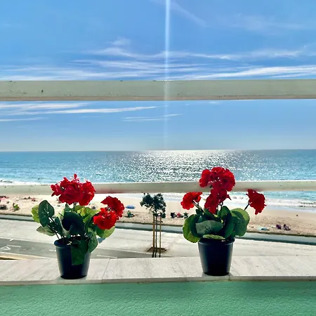 Gatu Premium Isabel Terraza,parking,1ºlinea Playa,wifi,vista Al Mar * Cádis