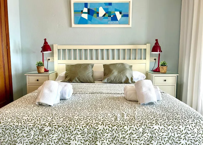 Gatu Premium Isabel Terraza,parking,1ºlinea Playa,wifi,vista Al Mar Apartamento *